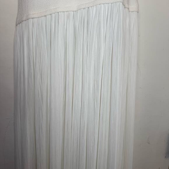 Proenza Schouler White One Shoulder Gown Dress Bridal Modern Minimalist Sz 0 - Picture 7 of 13